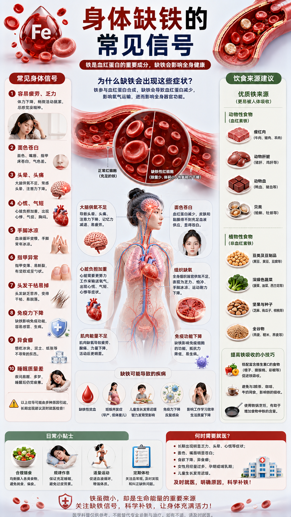 缺铁图解